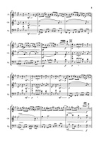 Nutcracker March Woodwind Trio scores gallery preview page 3