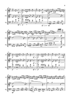 Nutcracker March Woodwind Trio scores gallery preview page 5