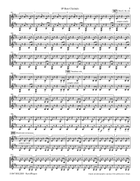 Bolero for Band (arr. R. Mark Rogers) - Bass Clarinet Concert Band scores gallery preview page 4