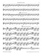 Bolero for Band (arr. R. Mark Rogers) - Bass Clarinet Concert Band scores gallery preview page 3