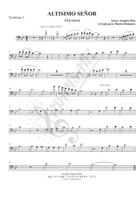 ALTISIMO SEÑOR Concert Band scores gallery preview page 5