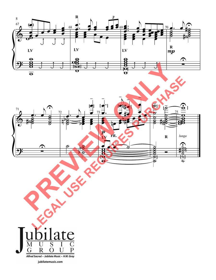 Reflections on ST. CHRISTOPHER 5-Octaves - Sheet Music page 8