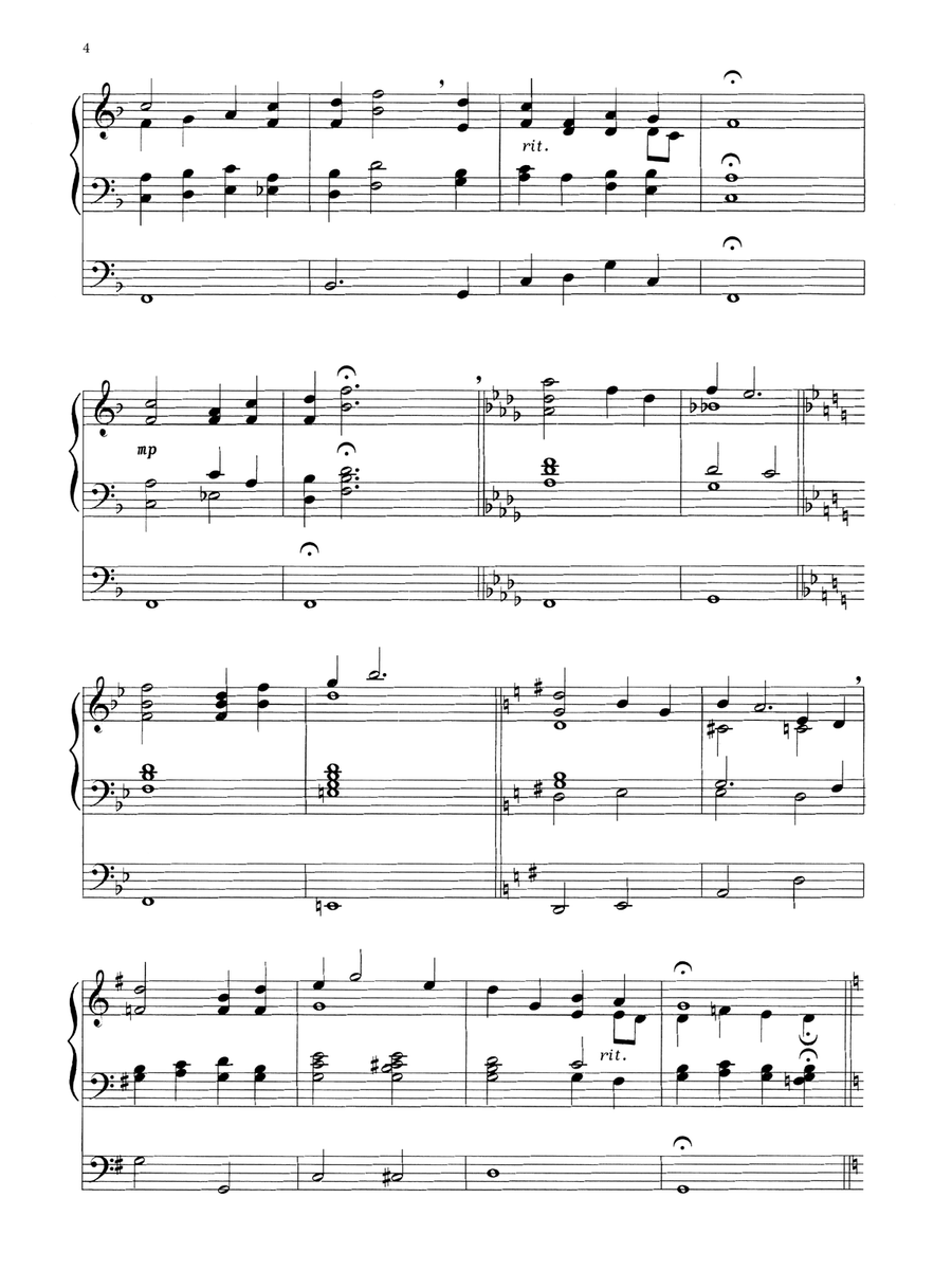 My Hope, My Song - Hymns and Gospel Classics for Organ Organ Solo - Digital Sheet Music page 5