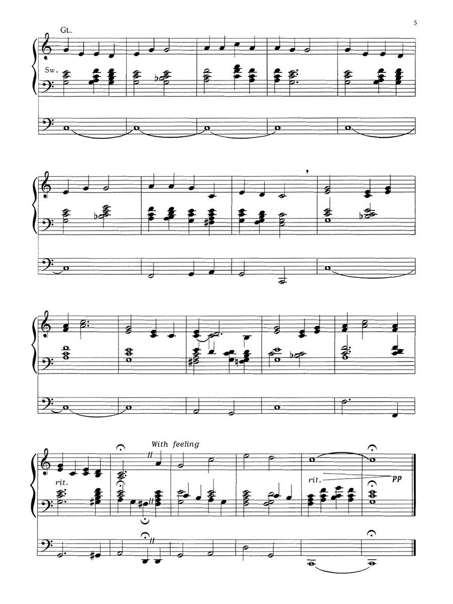 My Hope, My Song - Hymns and Gospel Classics for Organ Organ Solo - Digital Sheet Music page 6