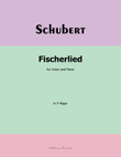 Fischerlied, by Schubert, in F Major