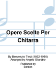 Opere scelte per chitarra