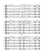 Sally's Song Woodwind Quintet scores gallery preview page 4