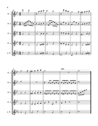 Sally's Song Woodwind Quintet scores gallery preview page 5