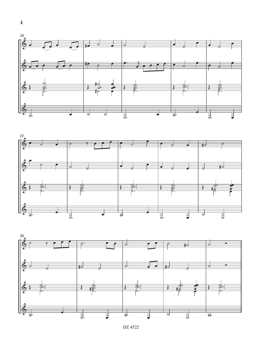 Spring in Tucson Guitar Ensemble - Digital Sheet Music page 5