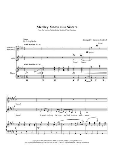 Medley: Snow with Sisters