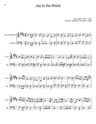 Christmas Classics for A. Sax. and Bassoon. 10 Carols + 1 Bonus. Woodwind Duet scores gallery preview page 4