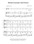 Wonder Counselor, God Forever (Vocal solo)
