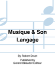 Musique & Son Langage