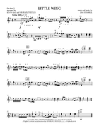 Little Wing Guitar Ensemble scores gallery preview page 6
