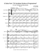 Six Solos from 
