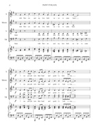 Paint It, Black Choir scores gallery preview page 4