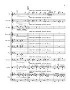 Christmas Cradle Song Large Ensemble scores gallery preview page 3