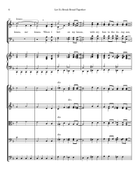 Let Us Break Bread Together 4-Part scores gallery preview page 6