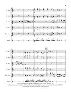 Are You Gonna Be My Girl Saxophone Quartet scores gallery preview page 3