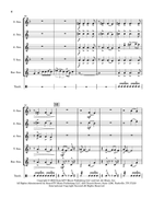 Are You Gonna Be My Girl Saxophone Quartet scores gallery preview page 4