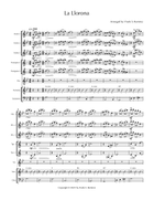 La Llorona Mariachi Band scores gallery preview page 3
