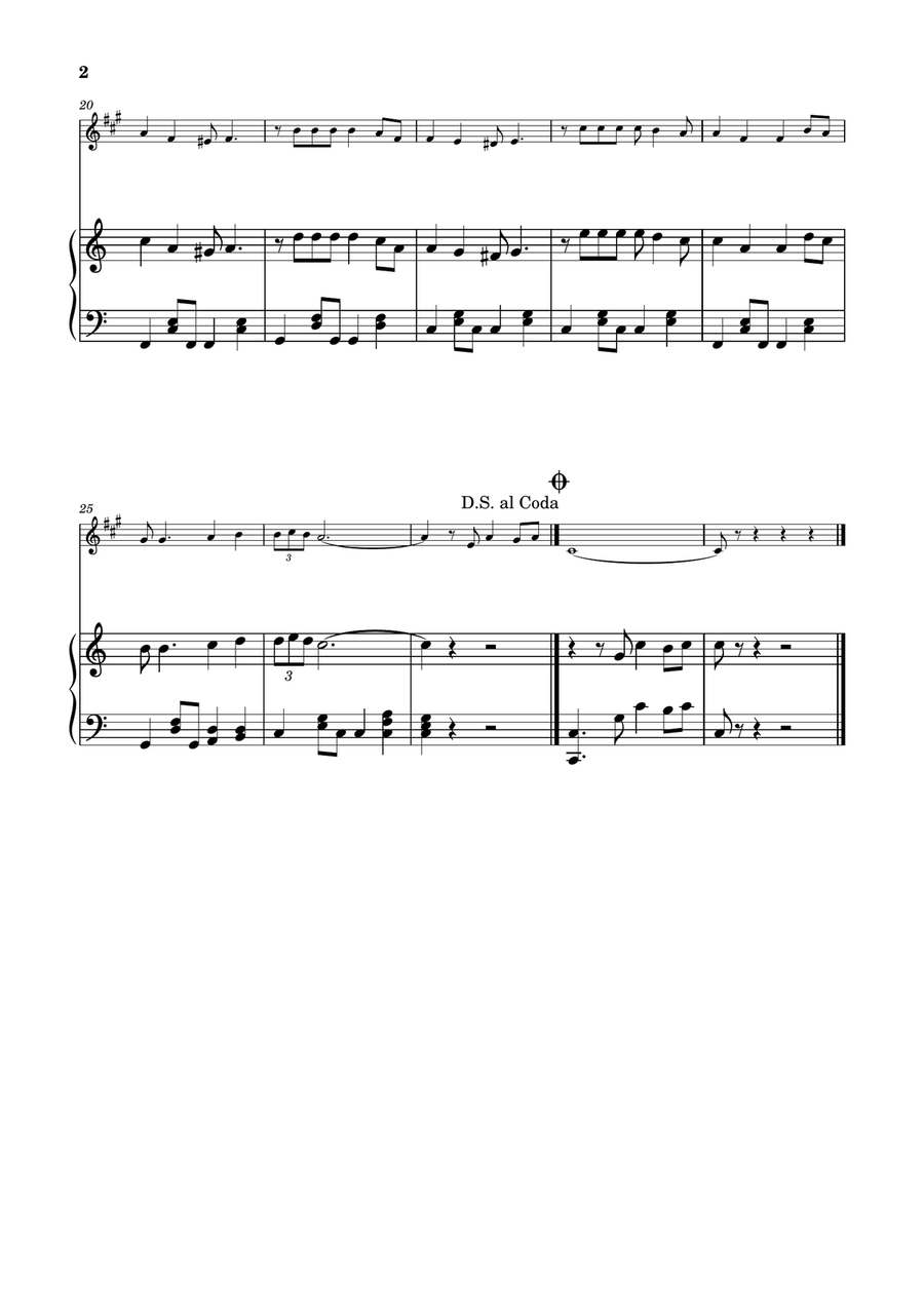 Feliz Navidad by Clay Walker E-Flat Clarinet - Digital Sheet Music page 2