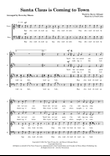 Santa Claus Is Coming To Town (arr. Beverley Mason)