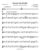 Kansas City Shuffle Jazz Ensemble scores gallery preview page 3