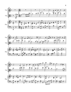 Songs From Bethlehem (The First Noel/Hark the Herald Angels Sing) String Duet scores gallery preview page 3