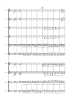 Symphony No. 4 - Scherzo Woodwind Quintet scores gallery preview page 4