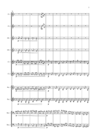 Symphony No. 4 - Scherzo Woodwind Quintet scores gallery preview page 5