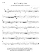 Don't You Worry Child String Quartet scores gallery preview page 5