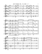 It's The Most Wonderful Time Of The Year Saxophone Quartet scores gallery preview page 5