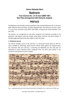 Badinerie from Overture No. 2 (BWV 1067) Solo Piano Arr. with Harmonic Analysis Piano Solo scores gallery preview page 3