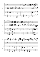 C.P.E. Bach: Trio Sonata in D minor, H. 569, Wq. 145 Flute scores gallery preview page 4