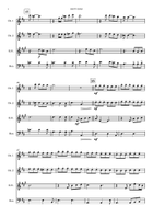 Happy Xmas (War Is Over) Woodwind Quartet scores gallery preview page 4