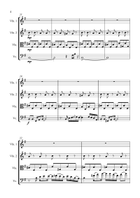 La Femme D'argent String Quartet scores gallery preview page 4