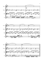 La Femme D'argent String Quartet scores gallery preview page 5