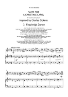 Suite for A CHRISTMAS CAROL Chamber Music scores gallery preview page 4