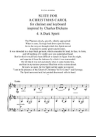 Suite for A CHRISTMAS CAROL Chamber Music scores gallery preview page 6