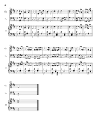 Joy to the World - Oboe, Cello and Piano. With Parts. Small Ensemble scores gallery preview page 4