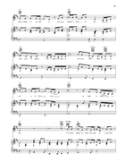 Easy To Love You Piano, Vocal, Guitar scores gallery preview page 4