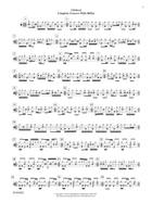 Afrobeat Workbook Drum Set scores gallery preview page 4