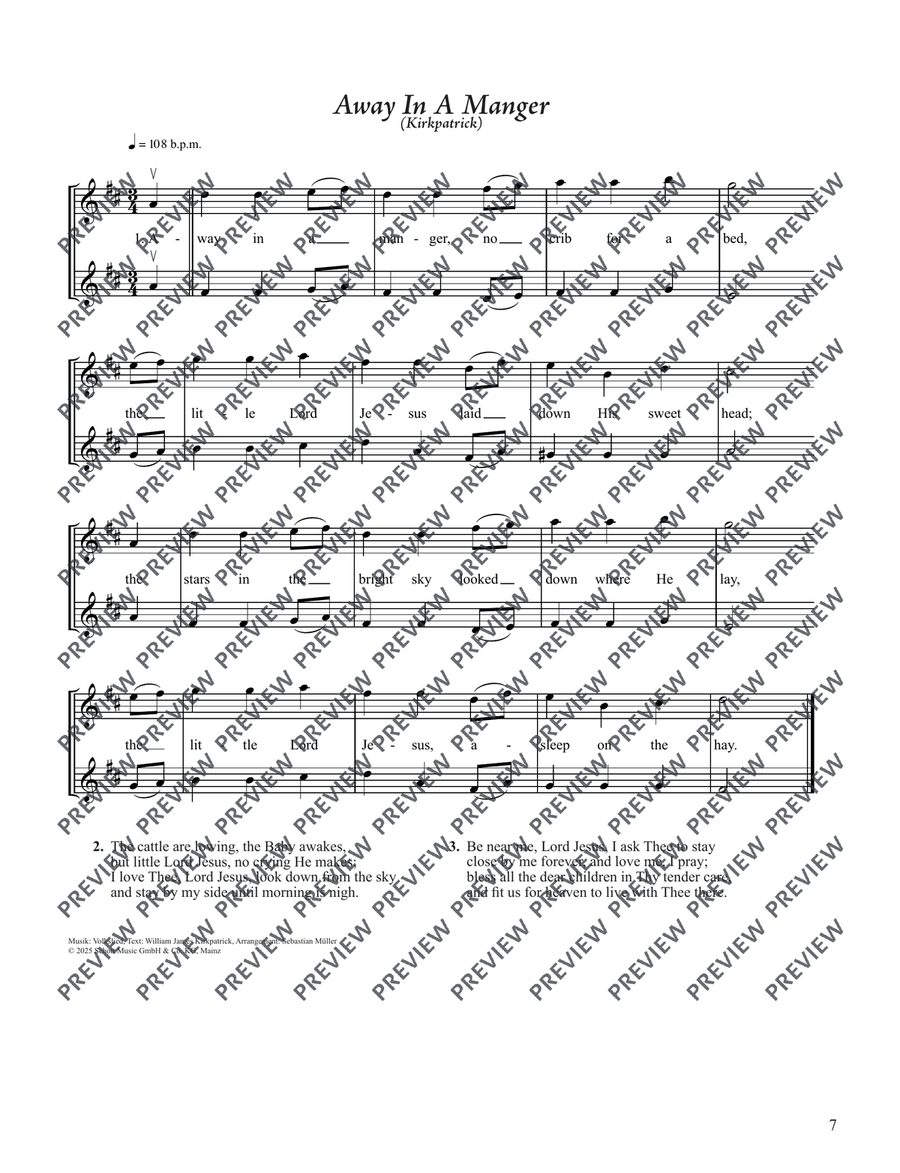 45 traditional Christmas carols for violin Cello - Digital Sheet Music page 8