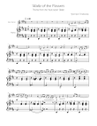 Waltz of the Flowers - The Nutcracker - Bass Clarinet Solo w/Piano