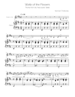 Waltz of the Flowers - The Nutcracker - Clarinet in Eb Solo w/Piano