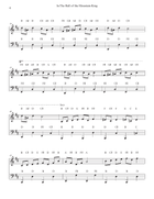 In The Hall of the Mountain King for Piano Easy Piano scores gallery preview page 4