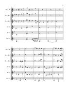 Not Alone Clarinet Choir scores gallery preview page 3
