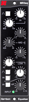 Harrison Audio MR3eq Equaliser Module