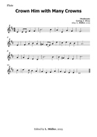 Crown Him with Many Crowns - for Beginner Orchestra with chords Large Ensemble scores gallery preview page 5